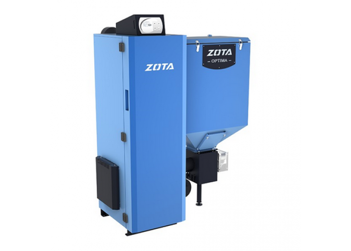 Твердотопливный напольный котел отопления ZOTA OPTIMA 32