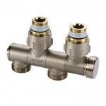 Узел нижнего подключения Flamco FE1 c функцией отсечки, слива и заполнения Узел нижнего подключения Flamco FE1 c функцией отсечки, слива и заполнения