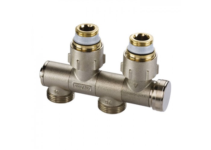 Узел нижнего подключения Flamco FE1 c функцией отсечки, слива и заполнения Узел нижнего подключения Flamco FE1 c функцией отсечки, слива и заполнения
