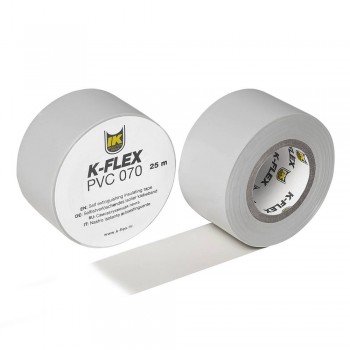 Лента самоклеящаяся K-FLEX 050-025 PVC AT 070, серая Лента самоклеящаяся K-FLEX 050-025 PVC AT 070, серая