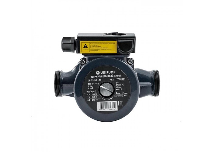 Насос циркуляционный UNIPUMP CP 25-80 180