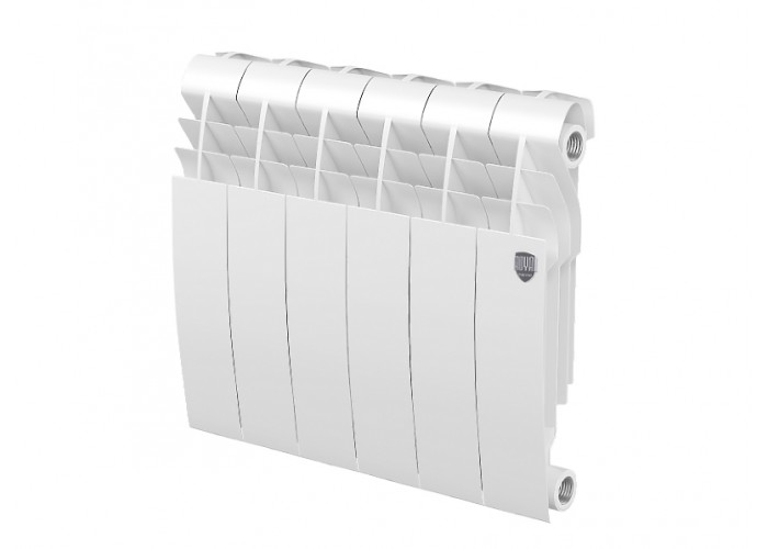 Биметаллический секционный радиатор отопления Royal Thermo Biliner 350 / Bianco Traffico / 6 секций
