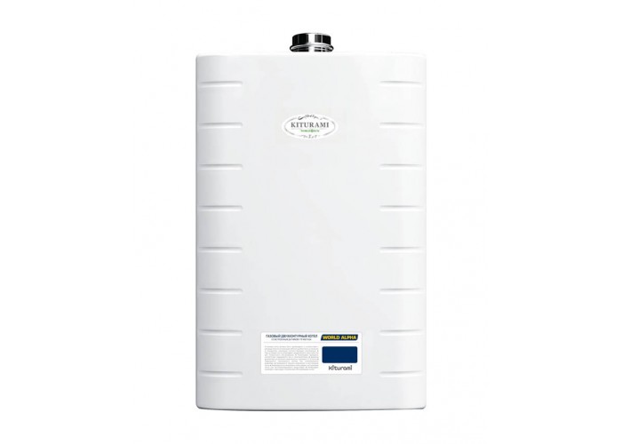 Настенный газовый двухконтурный котел отопления Kiturami World Alpha-35