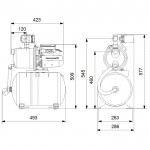 Насосная станция Grundfos JP 5-48 PT-H
