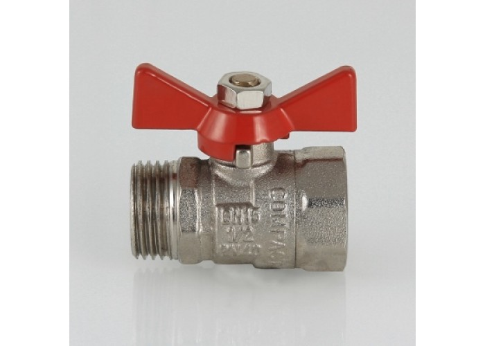 Кран шаровой VALTEC Compact 1/2 ВН, бабочка