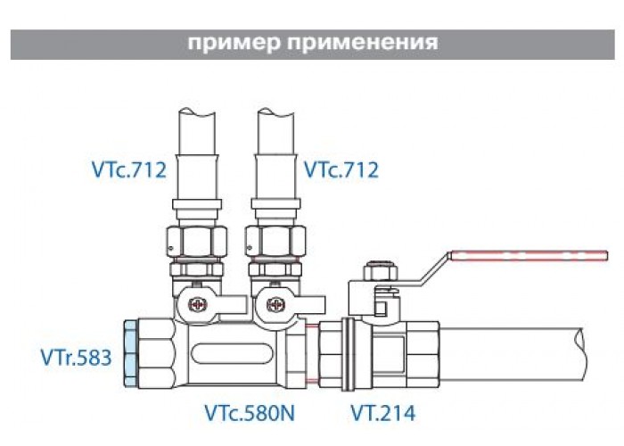 Пробка резьбовая VALTEC 1/2 наружная резьба, никелированная латунь