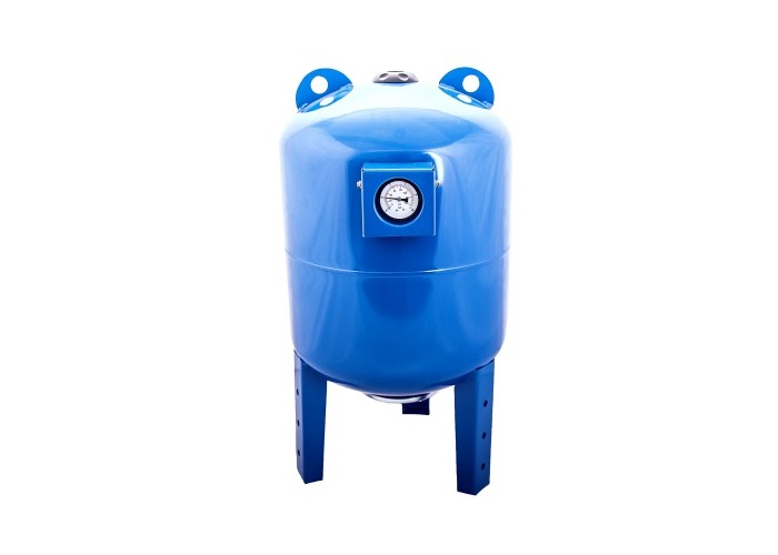 Расширительный бак Aquario 100 л. Вертикальный с манометром