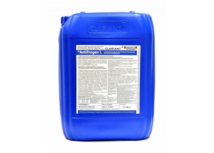 Антифриз для отопления Antifrogen L Пластиковая канистра
