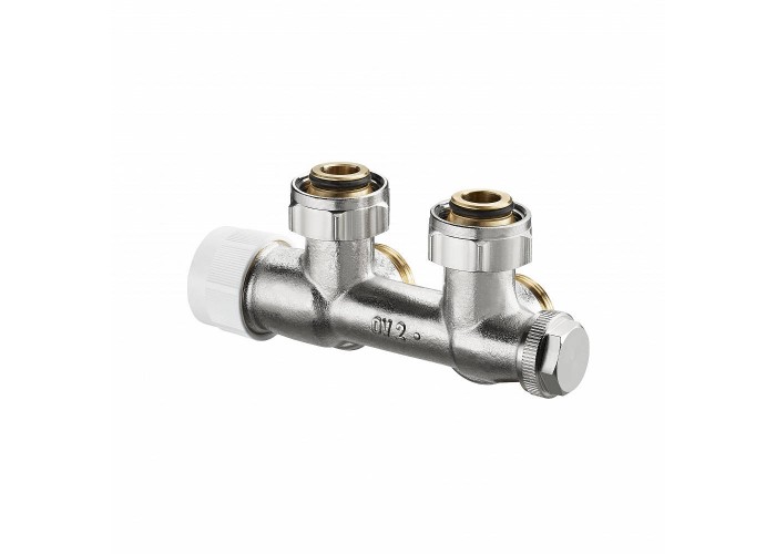 Узел нижнего подключения Oventrop Multiblock T 3/4 угловой, с преднастройкой