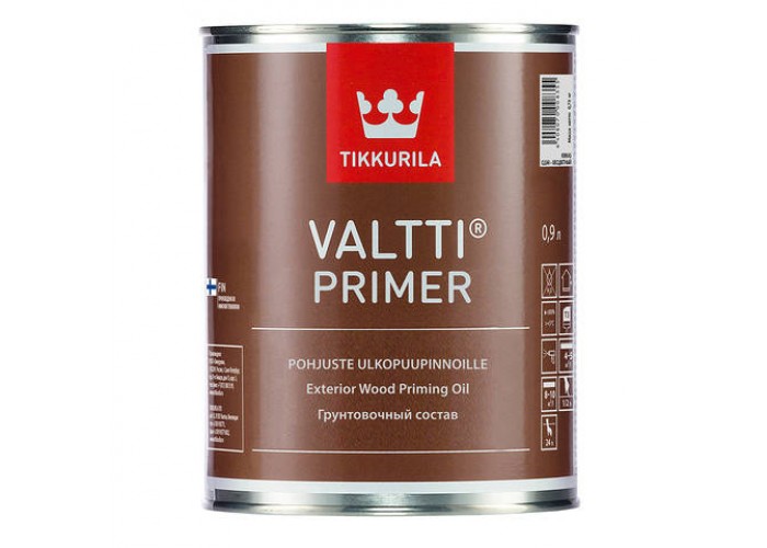 Грунт Tikkurila VALTTI PRIMER антисептик, содержащий масло (2,7л)