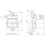 Циркуляционный насос Grundfos UPA 15-90