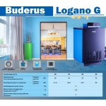 Напольный газовый котел отопления, атмосферный Buderus Logano G 234 WS 44 RU TOP