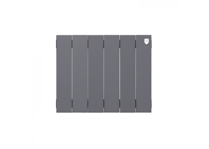 Биметаллический секционный радиатор отопления Royal Thermo PianoForte Silver Satin 300 / 1 секция