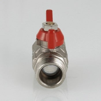 Кран шаровой VALTEC Compact 1/2 ВН, бабочка