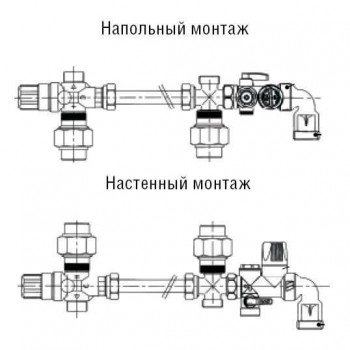 Комплект быстрого монтажа ACV для бойлера косвенного нагрева