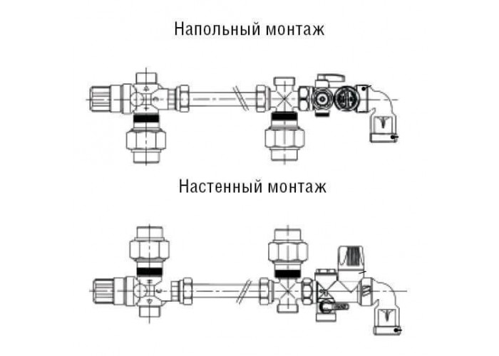 Комплект быстрого монтажа ACV для бойлера косвенного нагрева