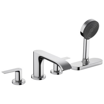 Смеситель для ванны/душа Hansgrohe Vivenis на край ванны на 4 отверстия, sBox, хром