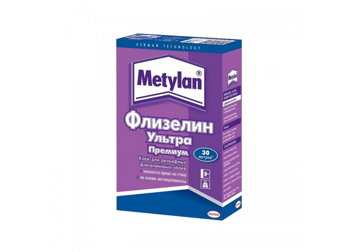 Клей Henkel обойный Metylan Флизелин Ультра Премиум (250 г)