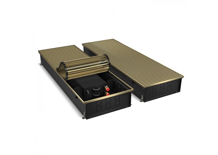Внутрипольный конвектор с естественной конвекцией Royal Thermo 150/400/1200-RG-U-LB