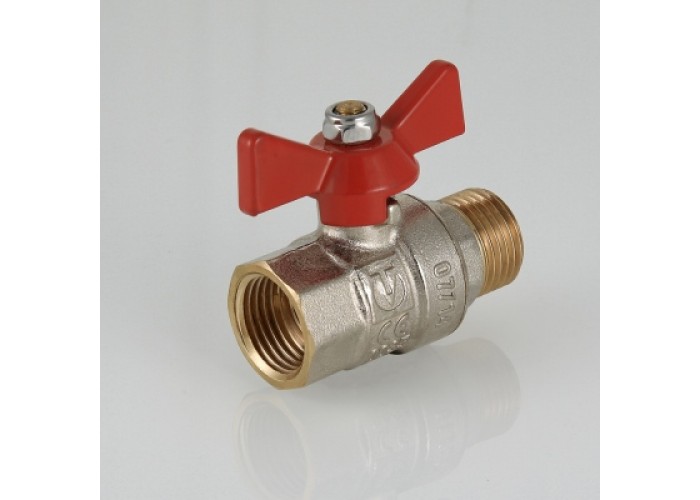 Кран шаровой VALTEC Base 1/2 ВН, бабочка