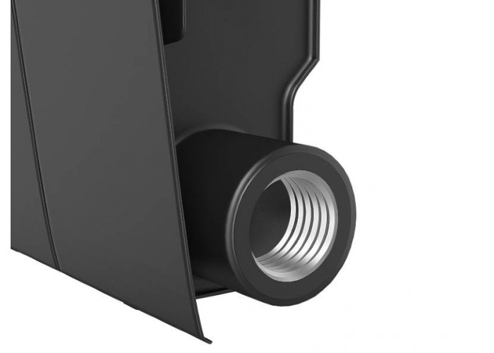 Биметаллический секционный радиатор отопления Royal Thermo Biliner 350 / Noire Sable / 4 секции