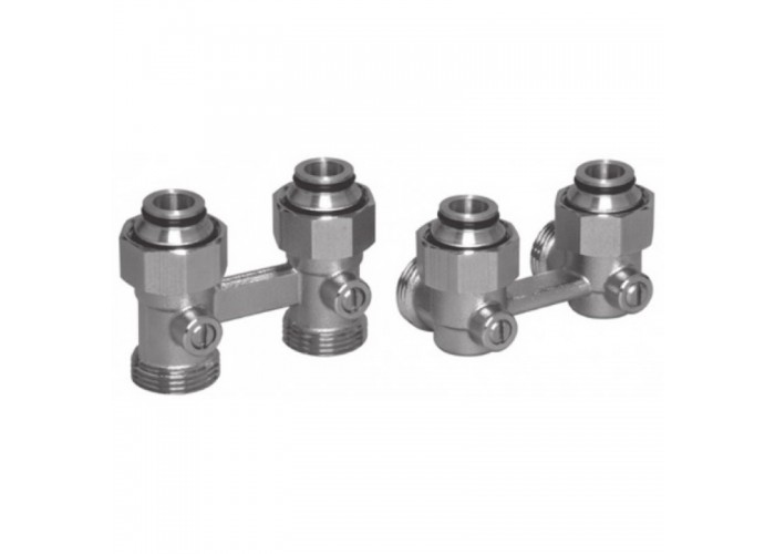 Узел подключения Meibes E2/50 угловой, 3/4x3/4 (Standart line)