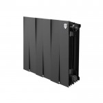 Биметаллический секционный радиатор отопления Royal Thermo PianoForte Noir Sable 300 / 6 секций