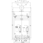 Настенный газовый двухконтурный котел отопления Chaffoteaux PIGMA ULTRA 25 CF