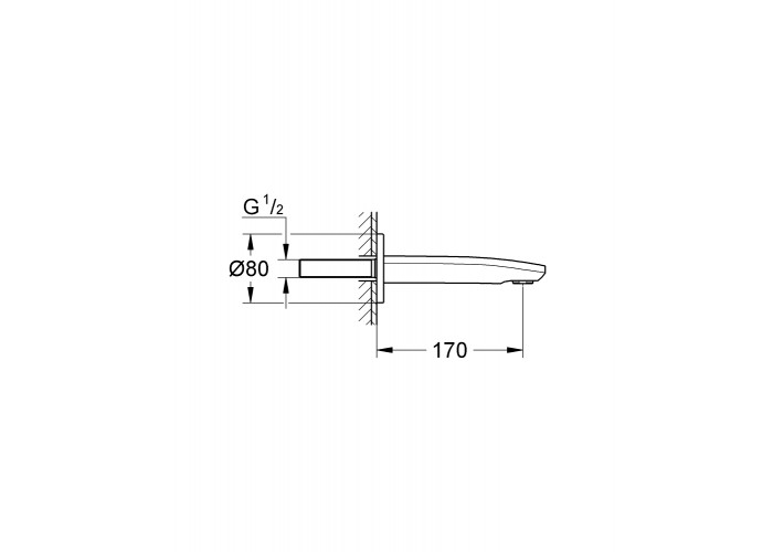 Излив для ванны Grohe Eurostyle Cosmopolitan 13276002