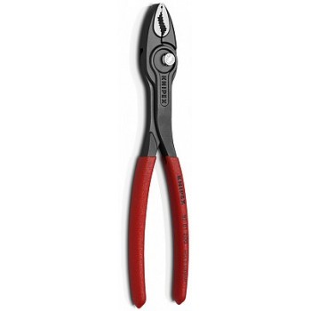 Переставные клещи KNIPEX захватные, 4 22 мм, длина 200 мм, чернённые, двухкомпонентные рукоятки