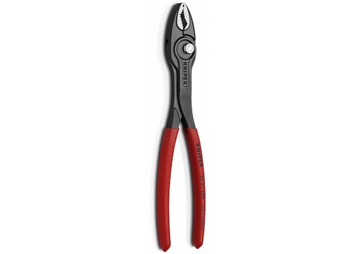 Переставные клещи KNIPEX захватные, 4 22 мм, длина 200 мм, чернённые, двухкомпонентные рукоятки