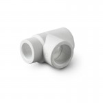 Тройник из полипропилена PRO AQUA PP-R переходной белый (25-20-25), арт.PA14521P