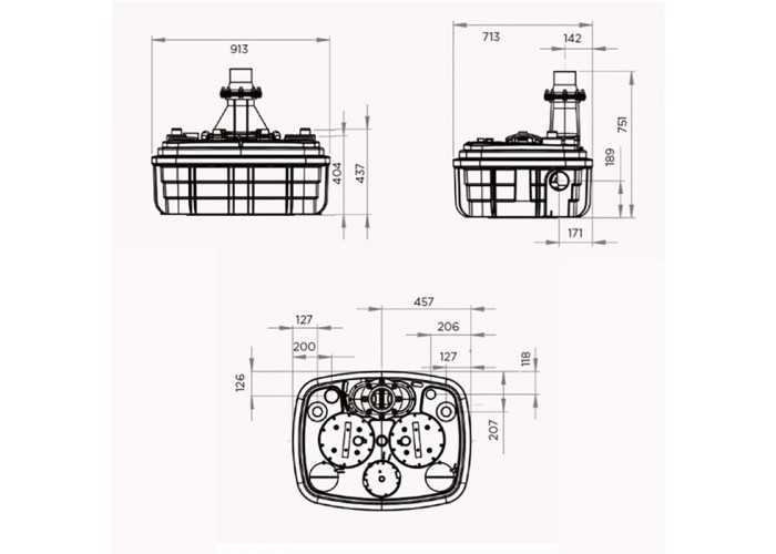 Канализационная насосная станция SFA SANICUBIC 2 XL