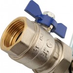 Коллектор Stout распределительный из латуни с расходомерами 1/3/4x4, SMB 0473 000004