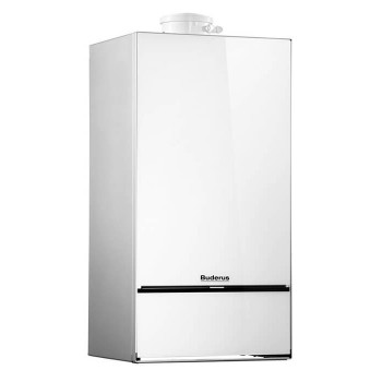 Настенный газовый конденсационный котел отопления одноконтурный Buderus logamax GB172-42 i белый