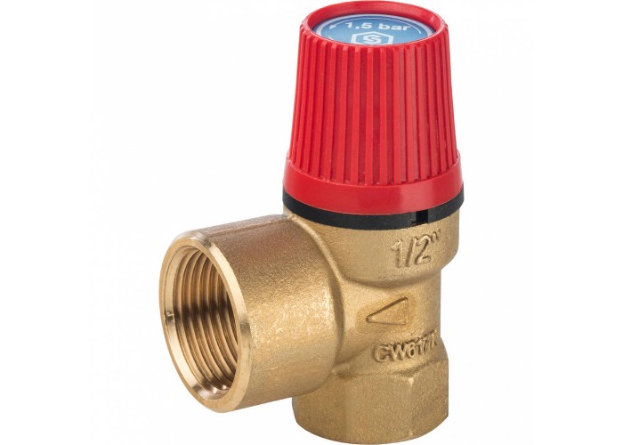 Клапан предохранительный Stout 15 x 1/2, SVS-0001-001515