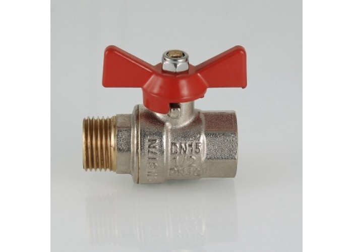Кран шаровой VALTEC Base 1/2 ВН, бабочка