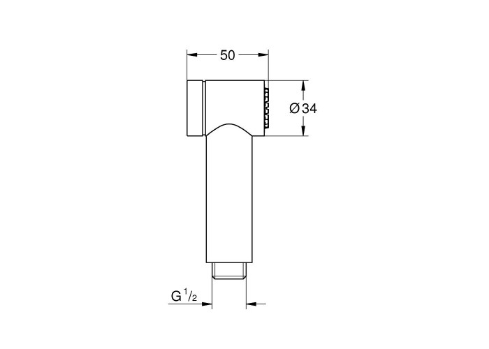 Гигиенический душ Grohe Sena Trigger Spray 35 26328000