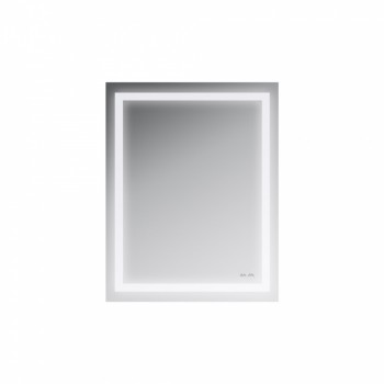 Зеркало настенное AM.PM Gem с LED-подсветкой по периметру, 55 см