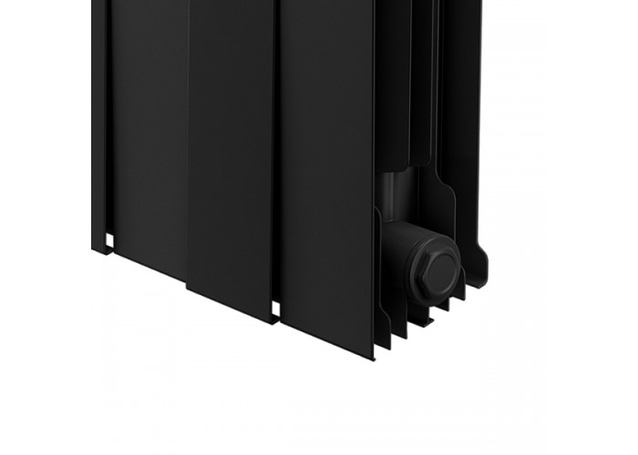 Биметаллический секционный радиатор отопления Royal Thermo PianoForte Noir Sable 300 / 6 секций