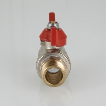Кран шаровой VALTEC Base 1/2 ВН, бабочка