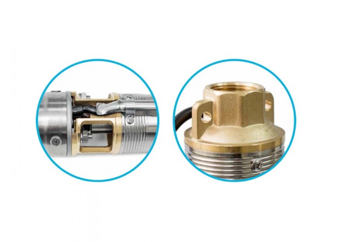 Скважинный насос UNIPUMP 4 ECO 5-75, 2.2 кВт, кабель 1 м