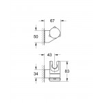 Держатель для душевой лейки Grohe Relexa 28623000