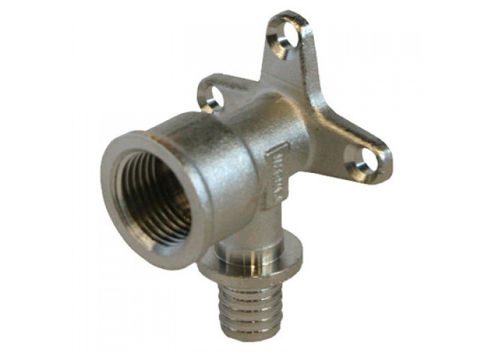 Уголок Royal Thermo с настенным креплением (водорозетка) 16x1/2 ВР