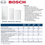 Бойлер косвенного нагрева Bosch WSTB 300 C