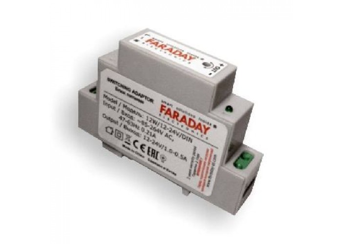 Блок питания Zont 12W/12-24V/DIN