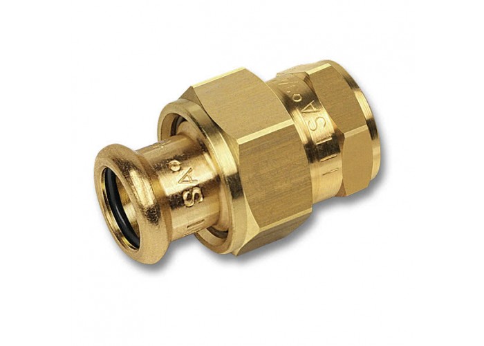 Сгон Sanha 8330G, ВПр-ВР с плоским уплотнением, бронза, 18x1/2