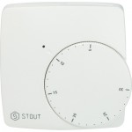 Комнатный термостат Stout WFHT-BASIC для нормально-открытых сервоприводов