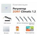Погодозависимый автоматический регулятор Zont для многоконтурных систем отопления ZONT Climatic 1.2
