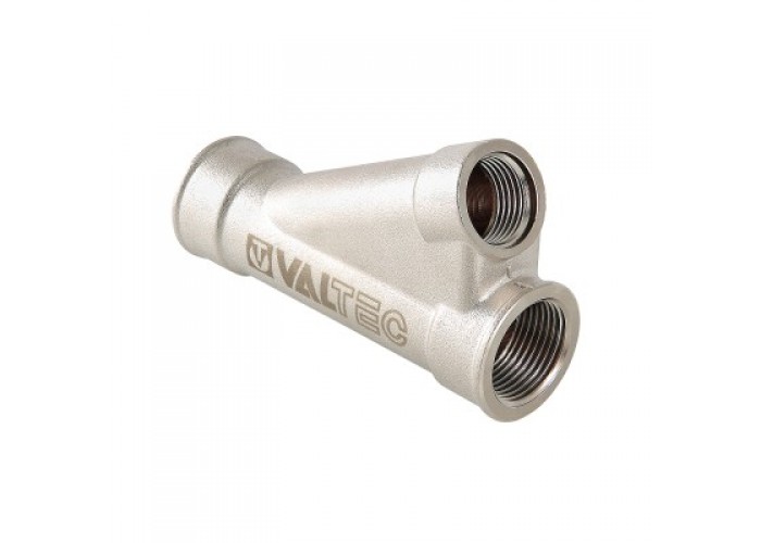Тройник косой VALTEC для гильзы под погружной датчик 1/2 x 1/2